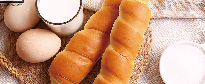 可爱创意巧克力面包